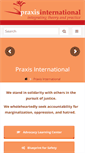 Mobile Screenshot of praxisinternational.org